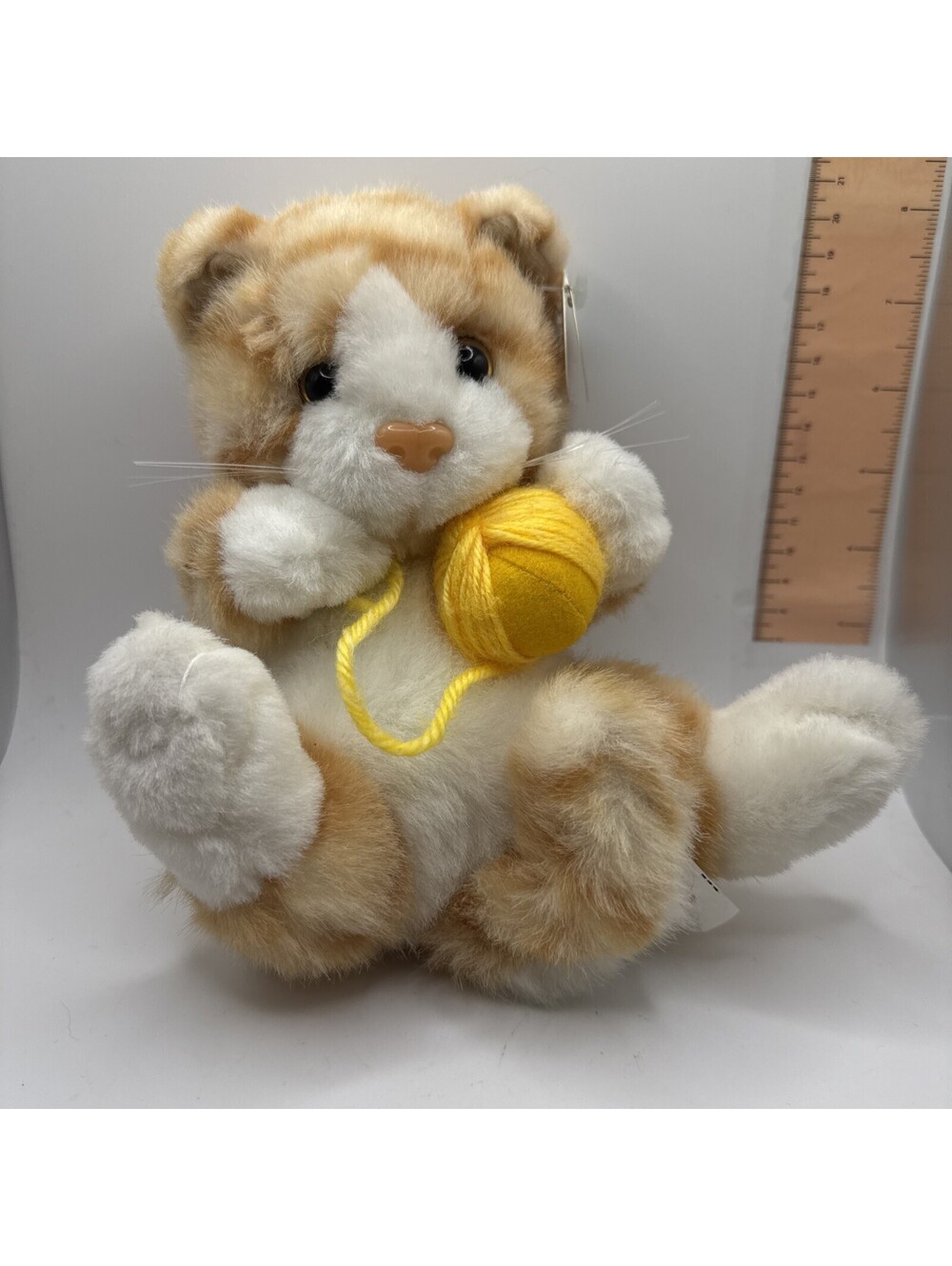 Best Made Toys Orange Tabby Kitten Cat Plush Yarn Ball